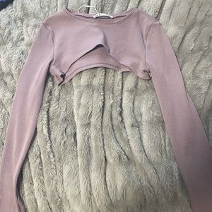 Zara Ribbed Half Sweater